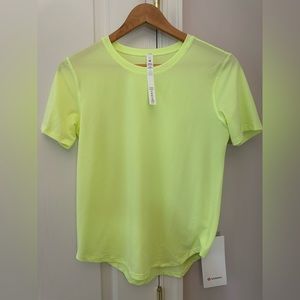 Lululemon High Neck Run and Train Tee